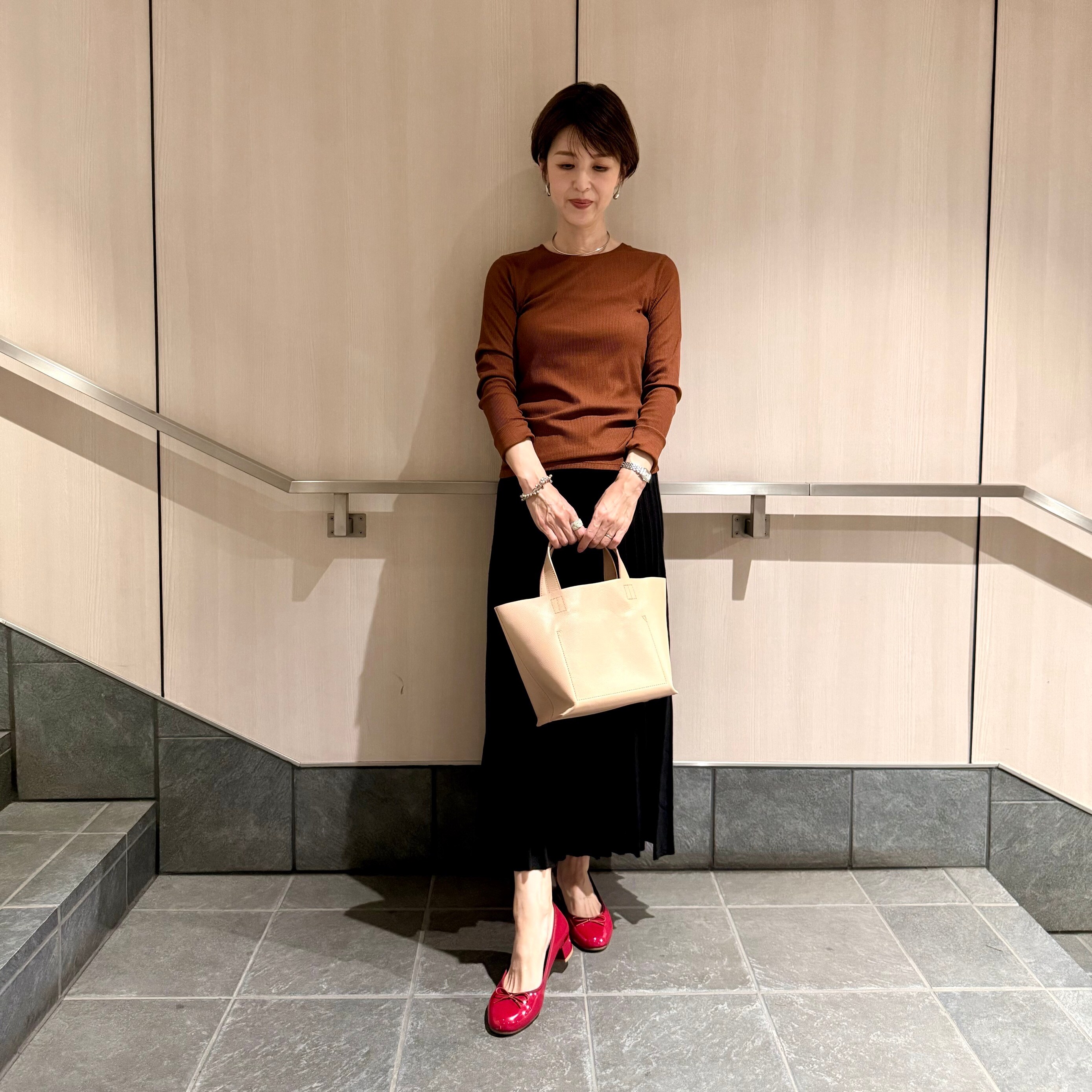 ソラリアプラザ】スタッフスナップ 身長162㎝｜ 無印良品